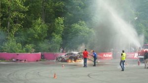 Пожар на Drift (Артем) RDS 180SX 23.06.2012