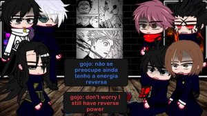 jujutsu kaisen caracter react to sukuna ( mangá) ????- Gacha react