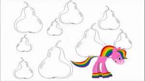 Rainbow horse EP95 pear