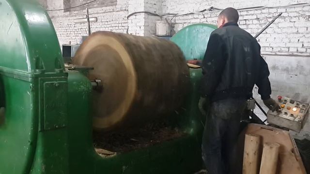 Лущильный станок до 1.1 метра в диаметре смотреть онлайн