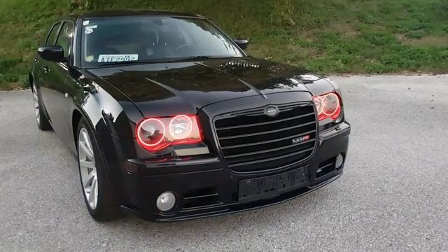 Chrysler 300c SRT8 Angel eyes with RGB LED смотреть онлайн