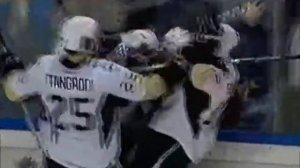 Simon Despres Double OT Winner - Game 5 Playoffs - 5/8/2012