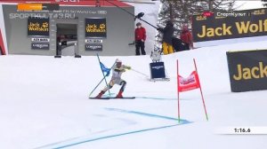 Горные лыжи. Кубок мира. Альта Бадиа. Мужчины. Слалом-гигант. 2-я попытка.mp4