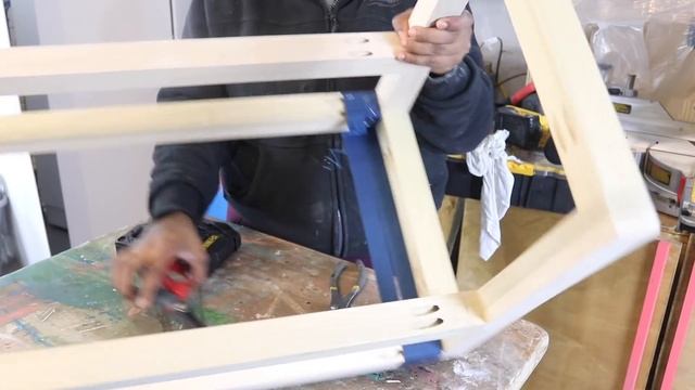 How to Build Wooden Bench with Woven Fabric Seat смотреть онлайн