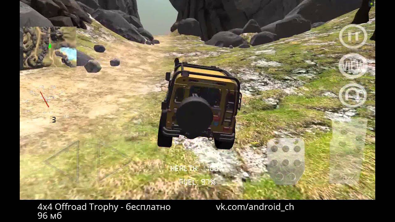 4x4 Offroad Trophy - Симулятор бездорожья  на Android(Обзор)