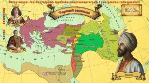 Второй крестовый поход. История на карте. Анимационный фильм.