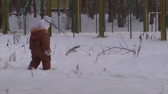 Короткая прогулка по зимнему Шлиссельбургу смотреть онлайн