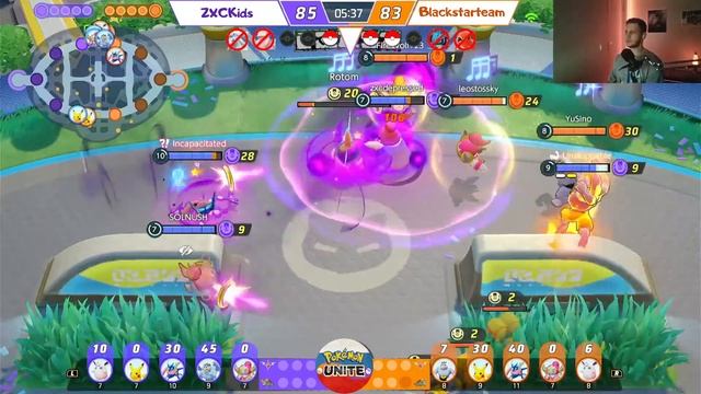 Турнир СНГ по Pokemon Unite (ФИНАЛ) | ZXCKids Vs Blackstar team (игра 4) смотреть онлайн