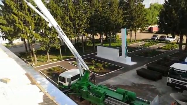 Заливка кровли мелкозернистым бетоном в Ахмерово смотреть онлайн