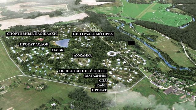 Pine River - Обзор территории. Презентация смотреть онлайн