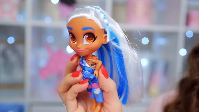 3 куклы в одном видео! Распаковка и обзор Hairdorables Series 3, Color Crimp Curl смотреть онлайн