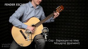 FENDER ESC105 (4/4) + FENDER ESC80 (3/4) - доступные классические гитары