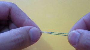 Самый легкий способ связать леску с шнуром для начинающих рыбаков. Самоделки для рыбалки.