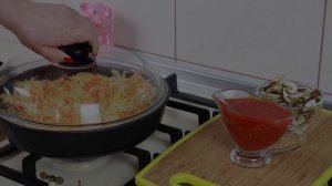 Тушеная Капуста с Белыми Грибами, Бабушкин Рецепт