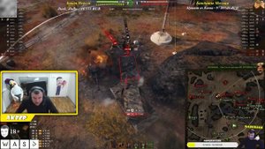 АКТЕР ВОРВАЛСЯ НА ВРАЖЕСКУЮ БАЗУ !!!! \\\\ WORLD OF TANKS