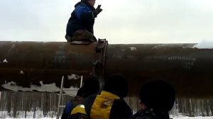 захлёст трубы 1000 диаметр