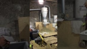Дробилка минеральной ваты.