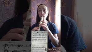 БЛОКФЛЕЙТА. Этюды для детей.