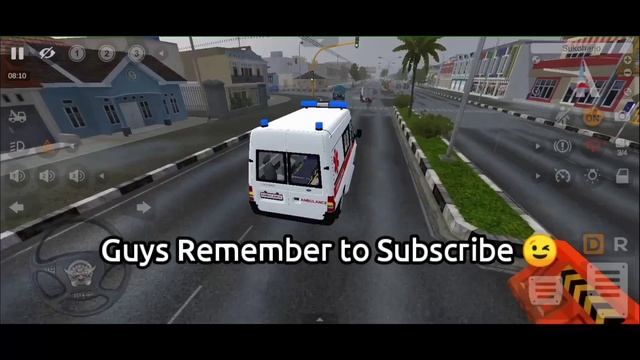 (FORD) Transit Ambulance MOD Download Bussid - Bus Simulator Indonesia - Gameplay 2022