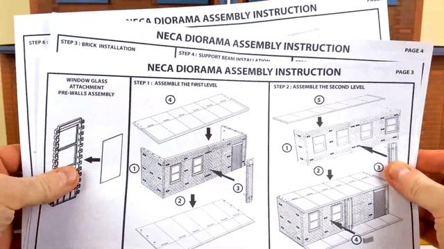 Диорама Улицы/Street Scene Diorama(NECA) смотреть онлайн
