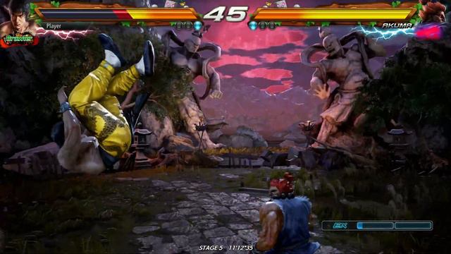 Tekken 7 Gameplay | Marshall Law Vs Akuma | Tekken 7 смотреть онлайн