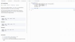 Leetcode 415 - Add Strings (JAVA Solution Explained!)