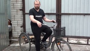 Обзор трехколесного взрослого велосипеда stels как донора для переделки.