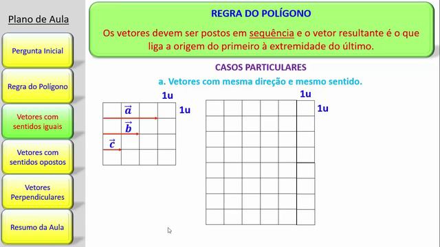 Vetores - 1.2 Soma de Vetores - Regra do Polígono смотреть онлайн