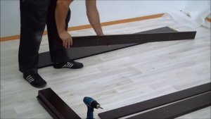 Видео - инструкция как собрать кровать из  спальни Милена