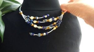 Новое украшение на мемори проволоке