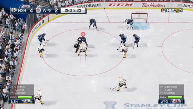 NHL 18 PS4. 2018 STANLEY CUP PLAYOFFS SECOND ROUND GAME 6: WEST PREDATORS VS JETS. 05.07.2018 ! смотреть онлайн
