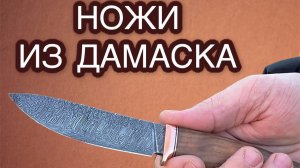 Ножи из дамасской стали от Товарищества Завьялова