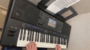 Татьяна Овсиенко - Шофер дальнобойщик (Remix) - Игра на синтезаторе Yamaha PSR-SX700