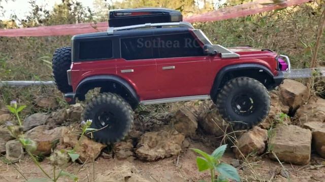 Rc Bronco 1/10 Scale Rc off-road 4WD rc Land Rover Rc Traxxas  Rc Rock Crawler Rc Crawling Rc truck