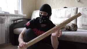 КАТАНА ИЗ ПАЛОЧЕК ДЛЯ СУШИ - Мастерская Ниндзя