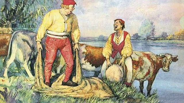 Ганс Христиан Андерсен - Маленький Клаус и Большой Клаус смотреть онлайн