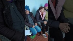 Азов -встреча с жителями