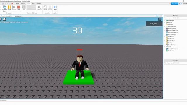 How to Make a Timer GUI - Roblox Studio Tutorial смотреть онлайн
