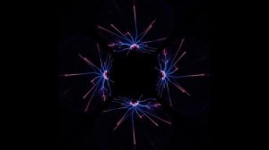 Молния. Видео для 3D голограммы