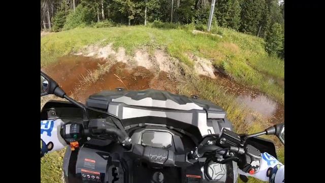 Покатушка на Loncin XWolf700 от Киссолово до Лемболовского озера смотреть онлайн
