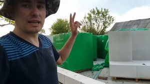 Облицовка с газоблока !!!