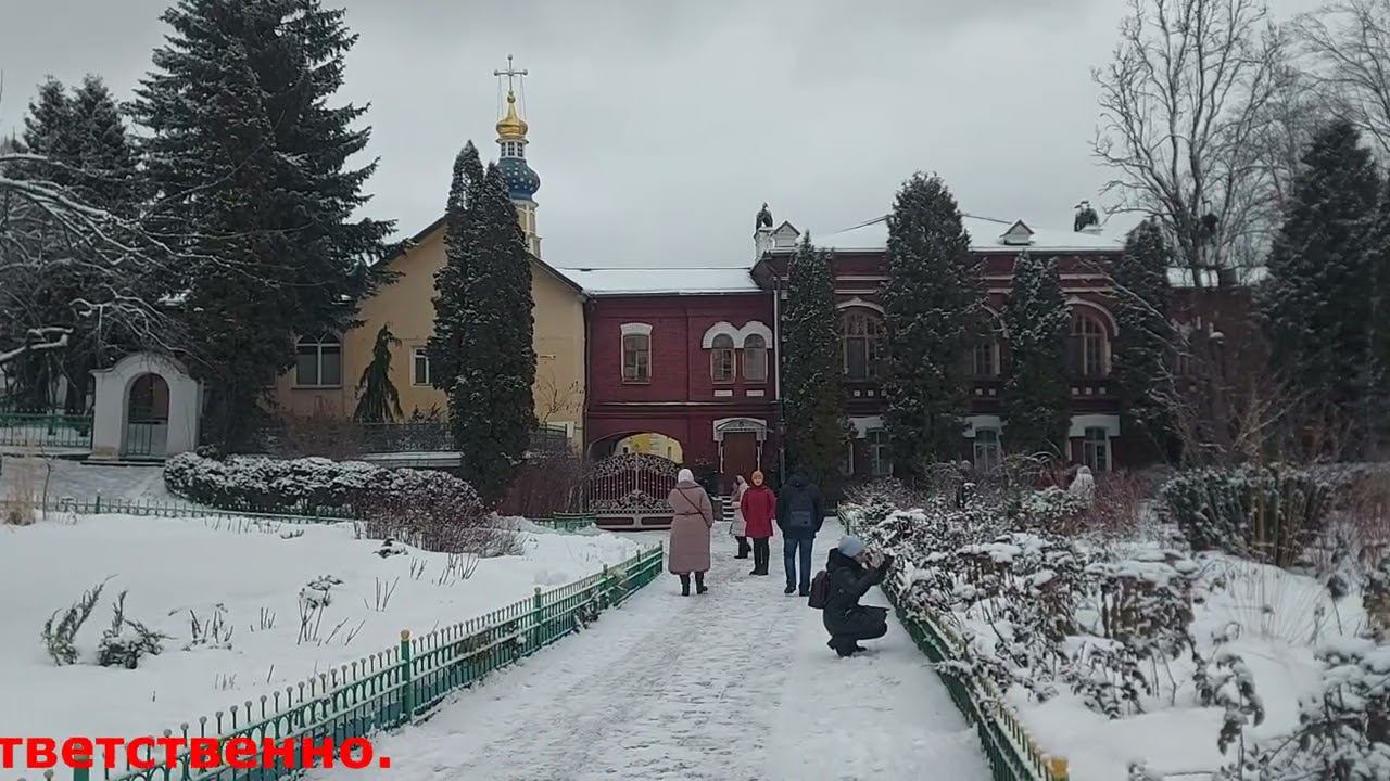 Свято-Успенский Псково-Печерский мужской монастырь. Часть 2 (06.01.22)
