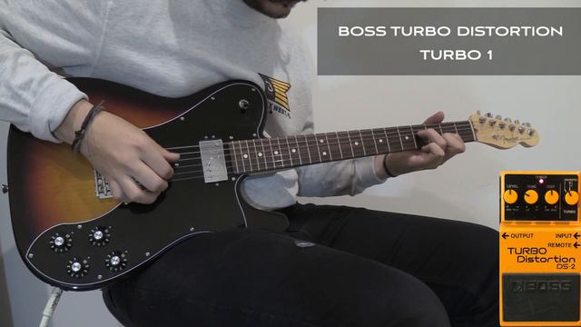 Boss DS2 Demo with Telecaster Deluxe смотреть онлайн