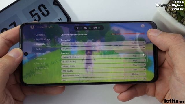 Realme C55 Genshin Impact Gaming test | Helio G88, 90Hz Display