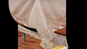 Скатерть в современном интерьере Красивые скатерти