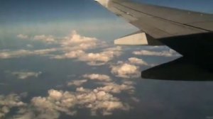 Flying over the Pyrénées to Girona airport