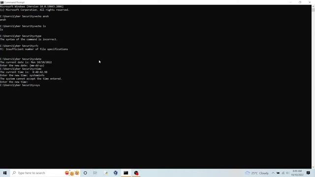 Windows Command Prompt CheatSheet смотреть онлайн