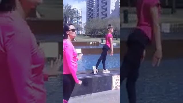 Еще одна интересная тренировка О.Ф.П. в парке.с Venera Zaripova Levy