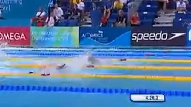 Золотой заплыв сборной России.flv