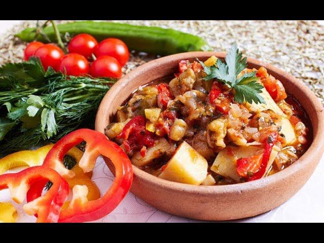 Айлазан - Очень Вкусное Летнее Блюдо (Постный рецепт)